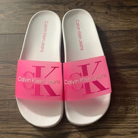 Calvin Klein Jeans Womens Slippers - Picture 2 of 3